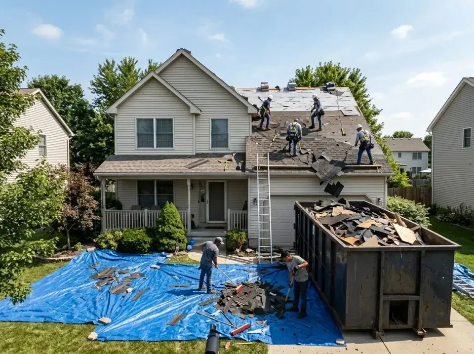 roof-replacement-debris-remova-004 — frequently asked questions, Cheapest Dumpster Rentals in Damascus, MD